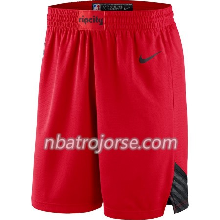 Portland Trail Blazers Män Shorts Röd 2018-19 Nike Swingman